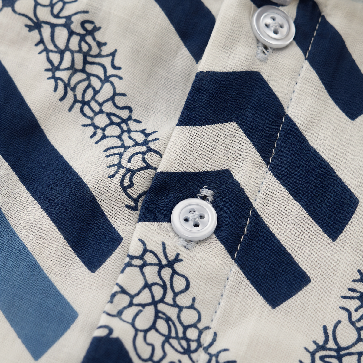 Chevron Cotton Co-Ord Set