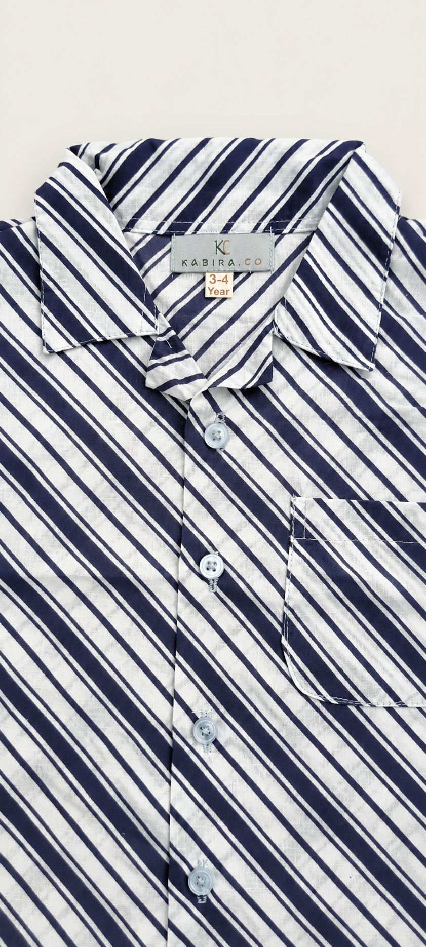 Striped Cotton Co-Ord Set