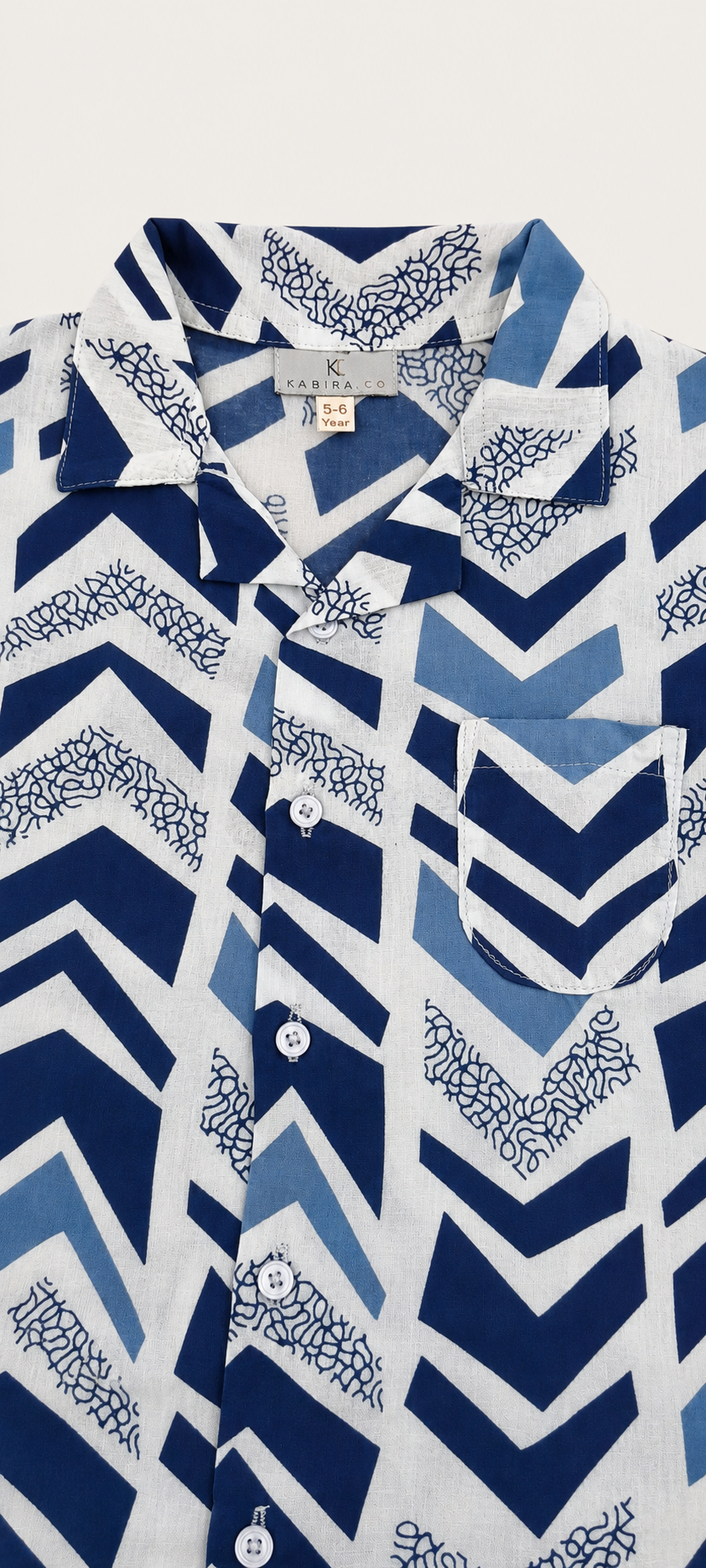 Chevron Cotton Co-Ord Set